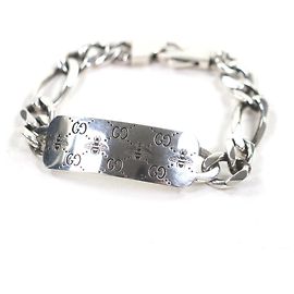 Bracelet en argent Gucci Argenté