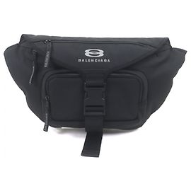 Balenciaga 792072 Unity Gürteltasche L Schwarz