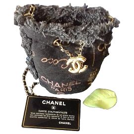 Sac Chanel Mini en Denim Multicolore Multicolore