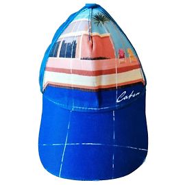 Dsquared2 Beach Print Cap Blue Multiple colors