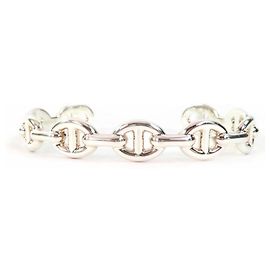 Pulseira Chaine d'Ancre Enchainée da Hermès Prata