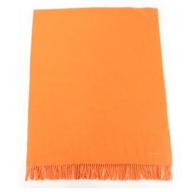Écharpe en cachemire orange Hermès Orange