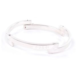 Bracciale Bangle Barlink SV925 Vintage GUCCI Argento