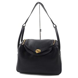 Hermès Borsa a Spalla HERMES Lindy 30 Nero