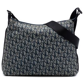 Bolsa transversal Diorissimo Trotter em lona azul Dior Azul Azul marinho