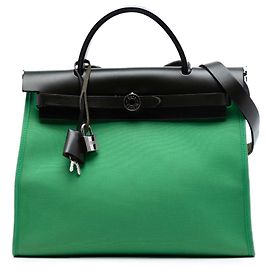 Hermès Sac Herbag Zip 31 Vert Vert