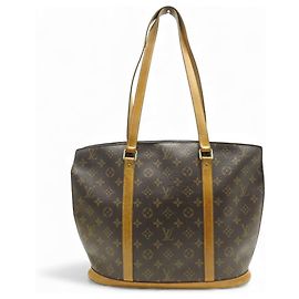VINTAGE LOUIS VUITTON BABYLONE MONOGRAM CANVAS MM M51102 HANDBAG Brown