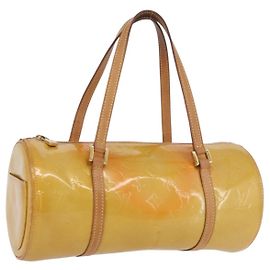 LOUIS VUITTON Sac à main Monogram Vernis Bedford Beige M91006 LV Auth ep13944A Beige