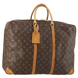 LOUIS VUITTON Sac Boston Monogram Sirius 50 M41406 LV Auth bs34070 Monogramme