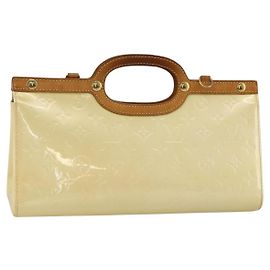 LOUIS VUITTON Sac Roxbury Drive Monogram Vernis 2Way Perle M91374 LV Auth BAZ402 Autre