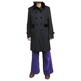 Vanessa Bruno wool coat dark grey Dark grey