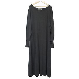 Autre Marque Robe en maille Chaos Marron
