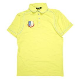 Autre Marque RUSSELUNO Koyanai Mamoru Pro Model Polyester Golf Top Yellow
