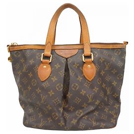 Bolsa Louis Vuitton Monogram Palermo PM Marrom