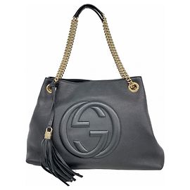 Gucci Soho Tote Bag Schwarz