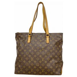 Sac cabas Mezzo Monogram Louis Vuitton Marron