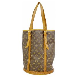 Borsa Tote Monogram Bucket GM di Louis Vuitton Marrone