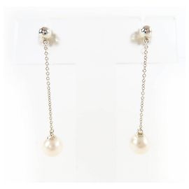 Pendientes colgantes de la colección Ziegfeld de Tiffany & Co. Plata