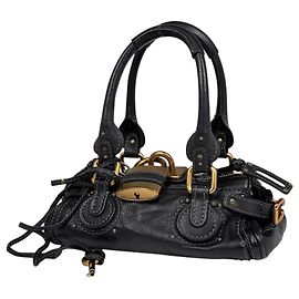 Chloé Paddington Mini-Handtasche Schwarz