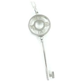 Pingente de Colar Chave Atlas da Tiffany & Co. em Prata 925 Prata