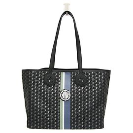 Moynat Oh! Canvas Tragetasche Schwarz