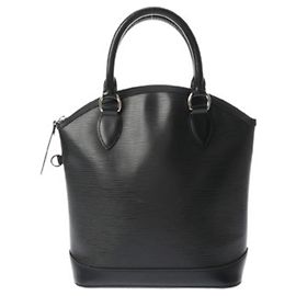 Louis Vuitton Epi Lockit Noir Handbag Black
