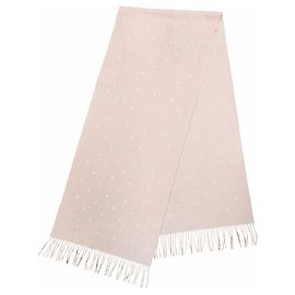 Sciarpa Frangiata Monogram Louis Vuitton Rosa