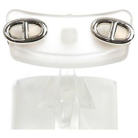 Hermès Boucles d'oreilles studs Chaine d'Ancre TPM en argent sterling 925 Hermes Autre