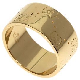 Gucci GG Icon Breite Ring Gelb