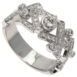 Chanel Barock-Diamantring aus 18K Weißgold Golden