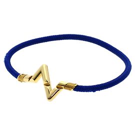 Bracciale charm Louis Vuitton LV Vault Upside Down #19 D'oro