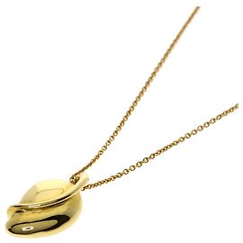 Collier en forme de feuille Tiffany & Co. en or jaune 18K Autre