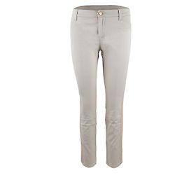 Jeans Louis Vuitton com faixa bege - anos 00 Branco Cru