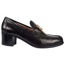Hermès Constance Leather Heel Pumps  - '10s Black