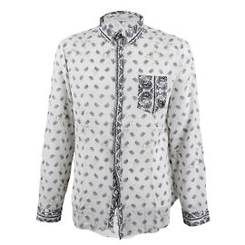 Camisa con estampado paisley Pierre Balmain - '10s Blanco