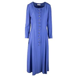 Céline Abito Lungo Vintage Celine - Anni 2000 Blu