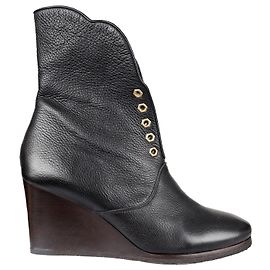 Chloé Chloe Eyelet Ankle Boots - '10s Black