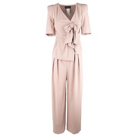 Mono Sonia Rykiel con lazos - Años 10 Rosa