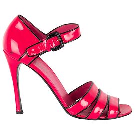 Prada Hot Pink Heel Sandals - '10s Pink