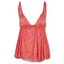 Diane Von Furstenberg Printed Top - '10s Pink