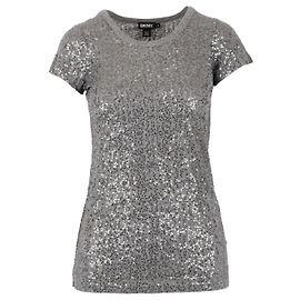 DKNY Sequin T-shirt - '00s Grey