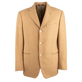 Gianfranco Ferré Camel Blazer - '00s Brown