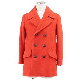 Gucci Wollmantel Rot