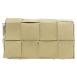Borsa a tracolla in agnello Bottega Veneta Beige Altro