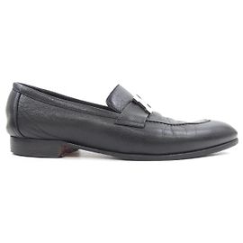 Chaussures Chevre Hermès Paris Noir