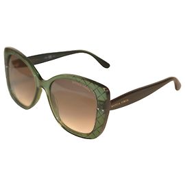 Bottega Veneta óculos de sol Verde