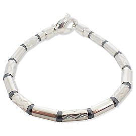 Tiffany & Co. 925 Aztec Zigzag Hematite Bracelet Other
