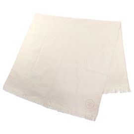 Chanel Ivory Cotton Rug Cream