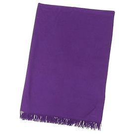 Hermès Hermes Purple Cashmere Stole Purple