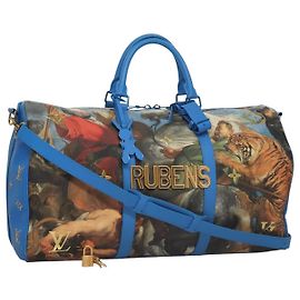 Sac Keepall Bandoulière 50 de la collection Masters LOUIS VUITTON M43344 Auth 107059SM Monogramme